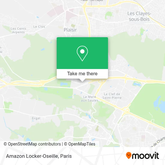Amazon Locker-Oseille map