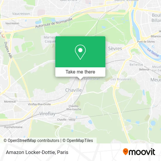 Amazon Locker-Dottie map