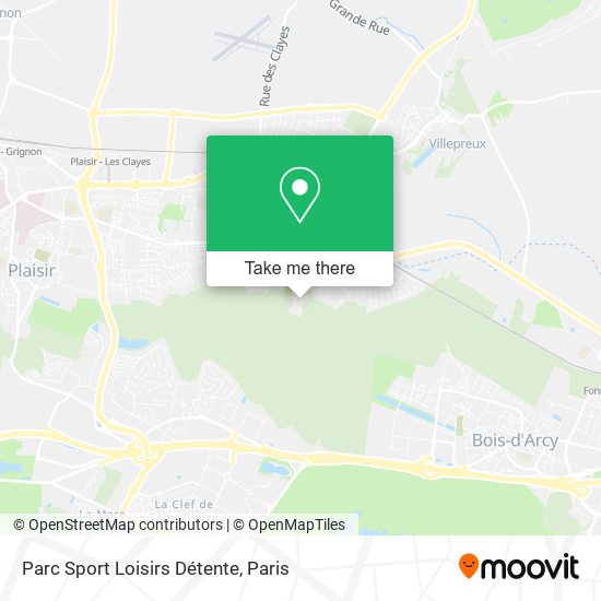 Parc Sport Loisirs Détente map