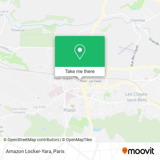 Amazon Locker-Yara map