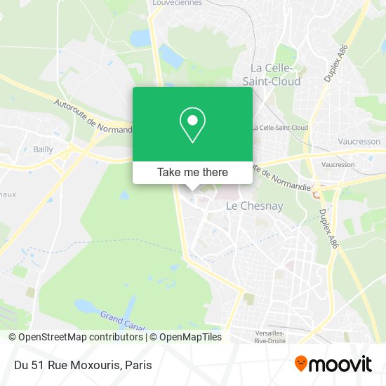 Mapa Du 51 Rue Moxouris