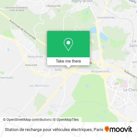 Mapa Station de recharge pour véhicules électriques