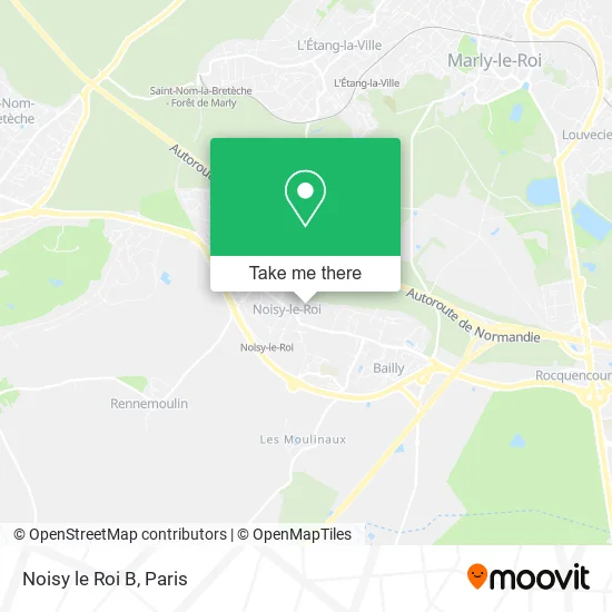 Noisy le Roi B map