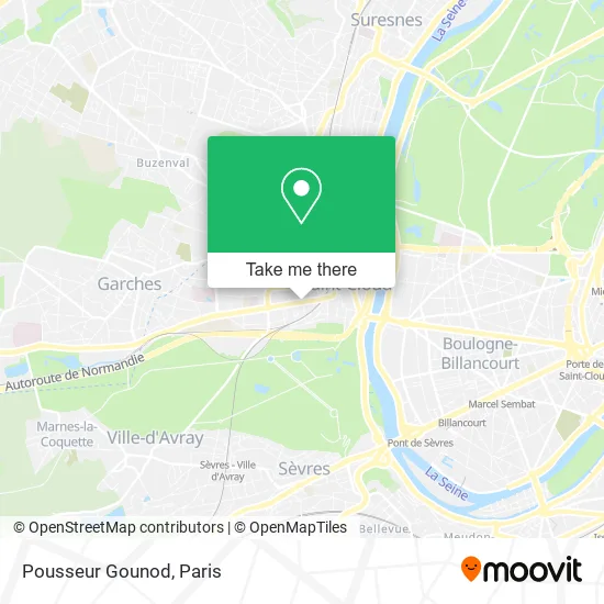 Pousseur Gounod map