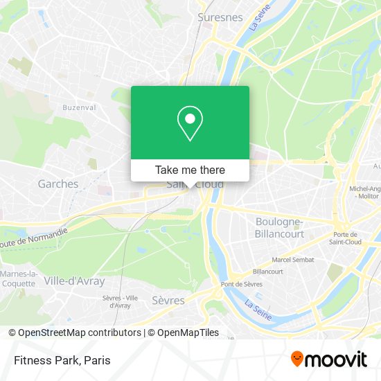 Fitness Park map