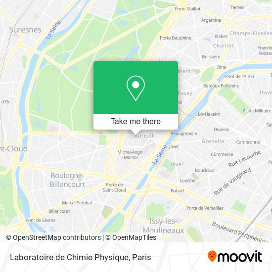 Mapa Laboratoire de Chimie Physique