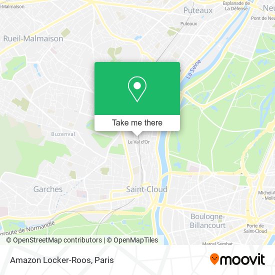 Mapa Amazon Locker-Roos