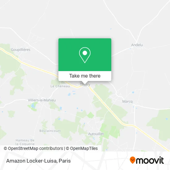 Amazon Locker-Luisa map