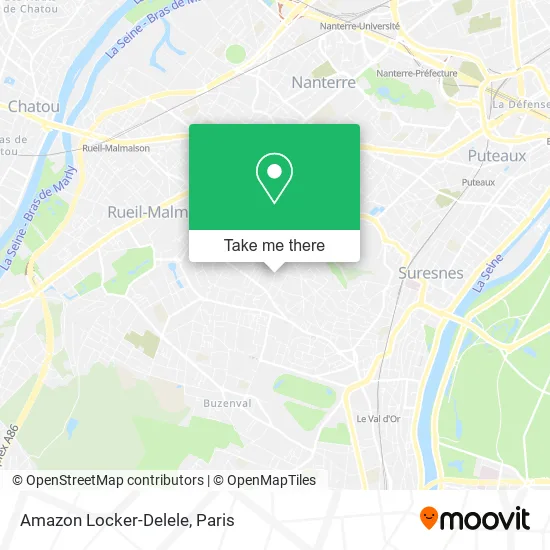 Amazon Locker-Delele map