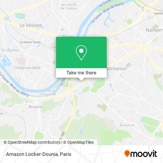 Mapa Amazon Locker-Dounia