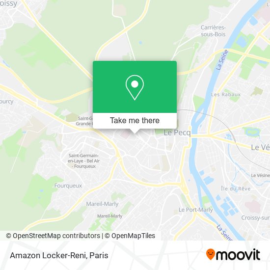 Amazon Locker-Reni map