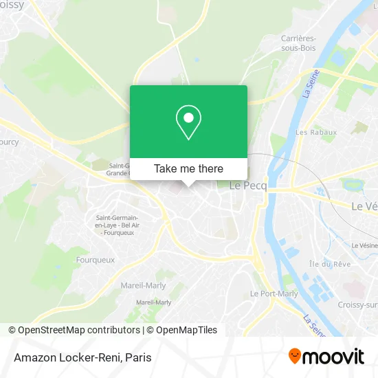 Amazon Locker-Reni map