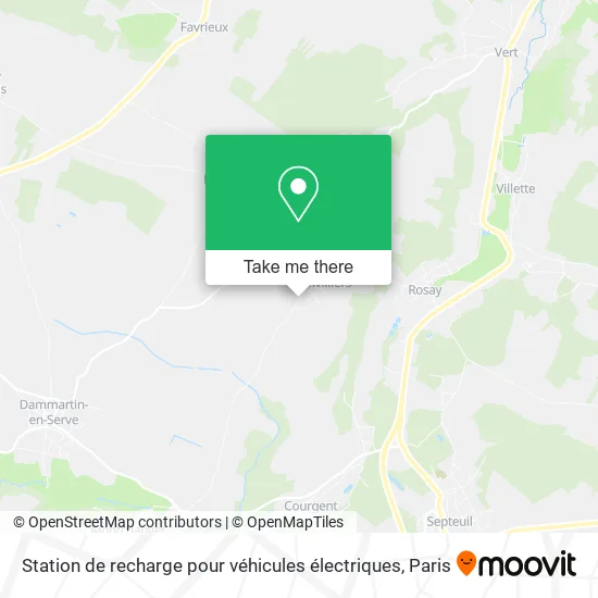 Station de recharge pour véhicules électriques map