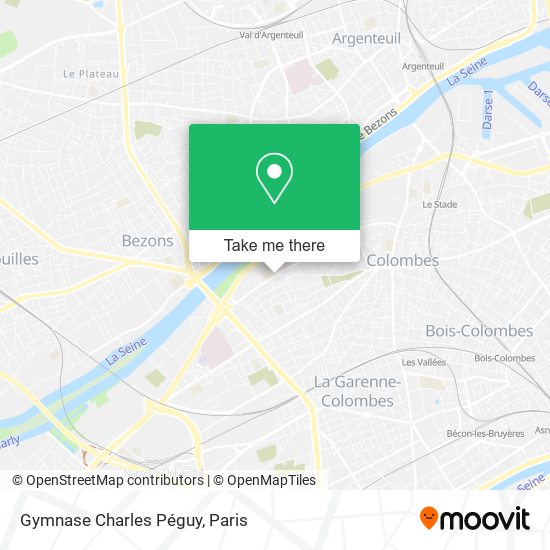 Gymnase Charles Péguy map