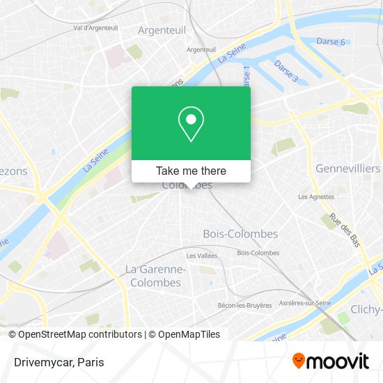 Drivemycar map