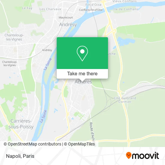 Napoli map