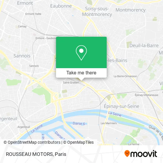 ROUSSEAU MOTORS map
