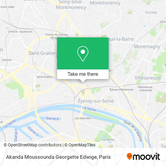 Akanda Moussounda Georgette Edwige map