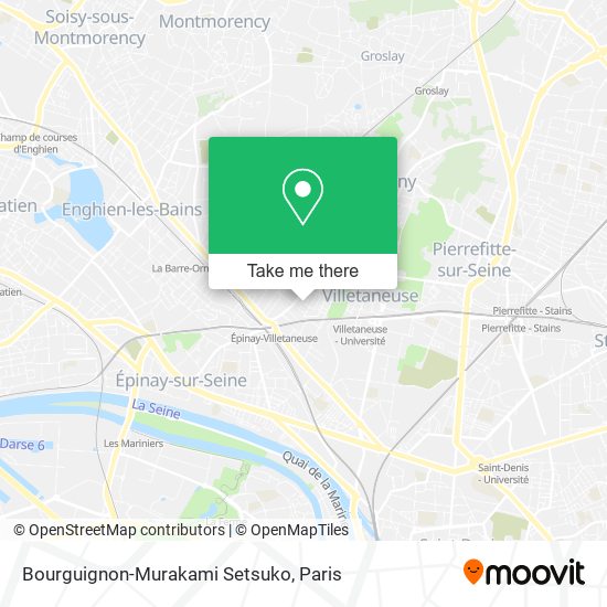 Bourguignon-Murakami Setsuko map