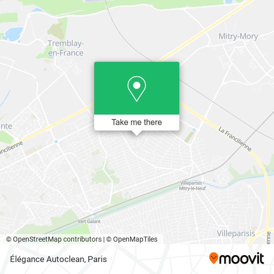 Élégance Autoclean map