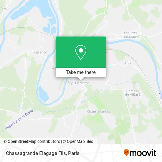 Chassagrande Elagage Fils map