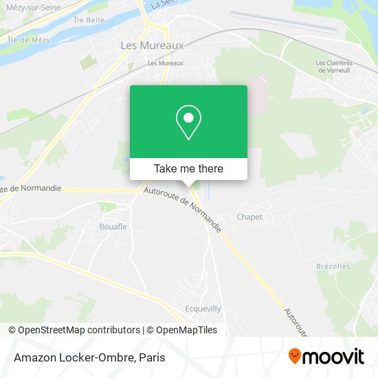 Mapa Amazon Locker-Ombre