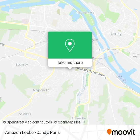 Amazon Locker-Candy map