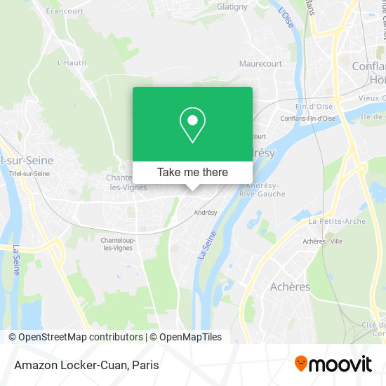 Amazon Locker-Cuan map