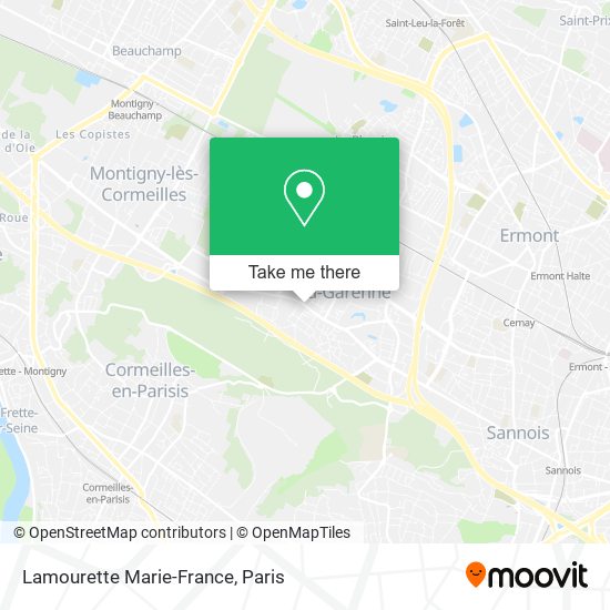 Mapa Lamourette Marie-France
