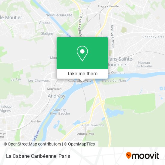 La Cabane Caribéenne map