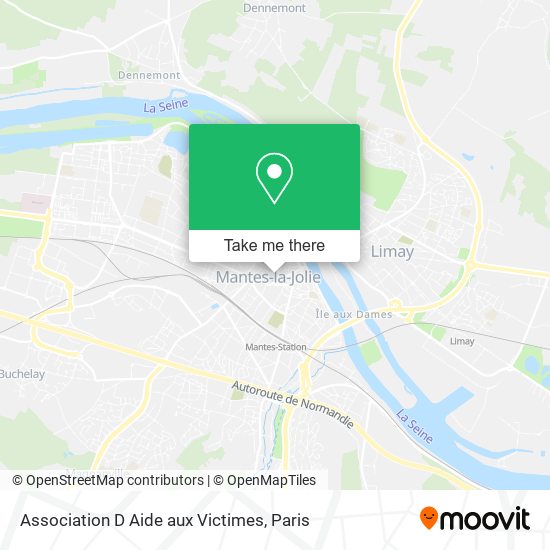 Mapa Association D Aide aux Victimes