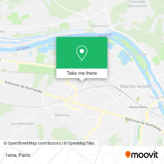 Ixina map