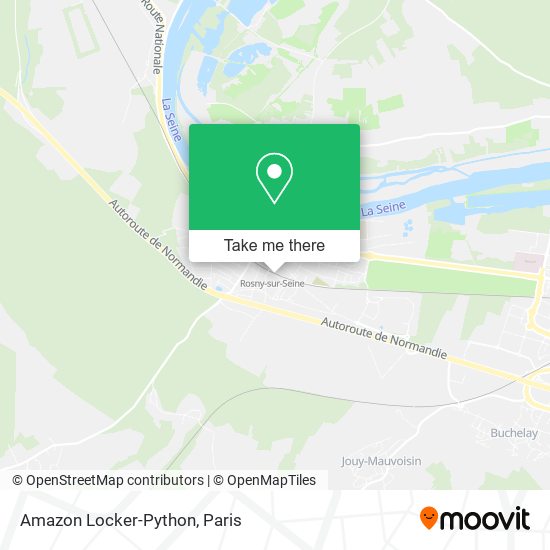 Amazon Locker-Python map