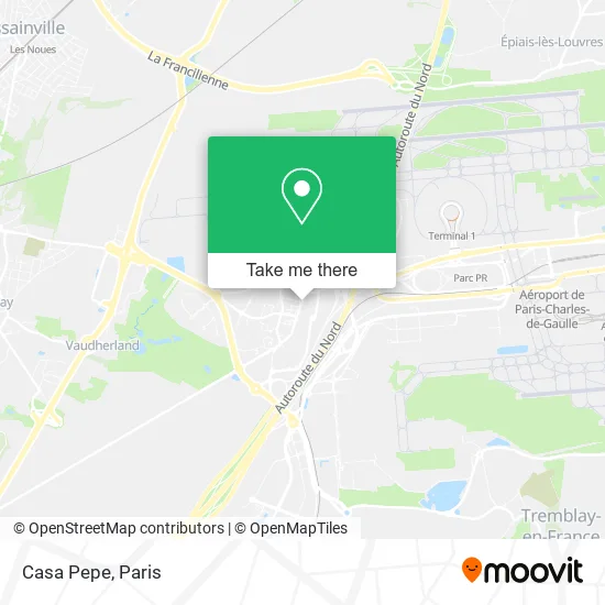 Casa Pepe map