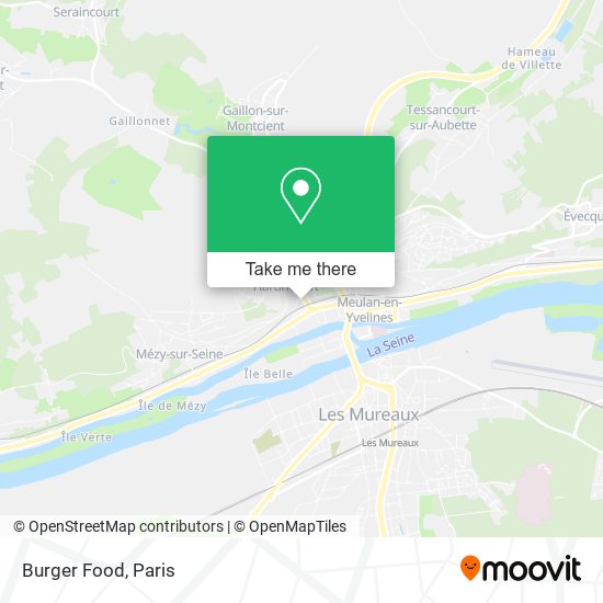 Mapa Burger Food