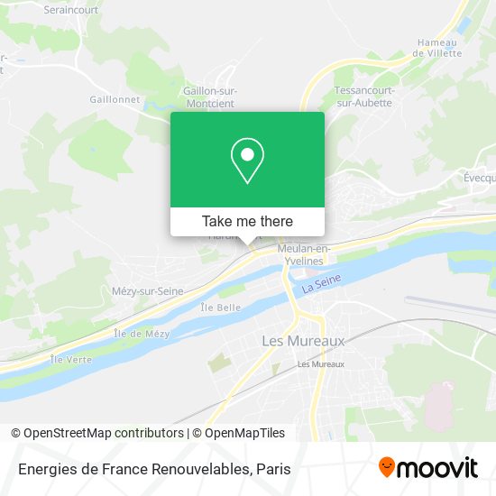 Energies de France Renouvelables map
