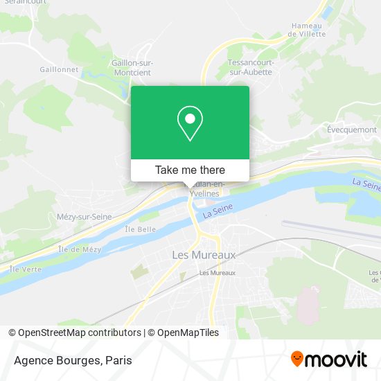 Agence Bourges map