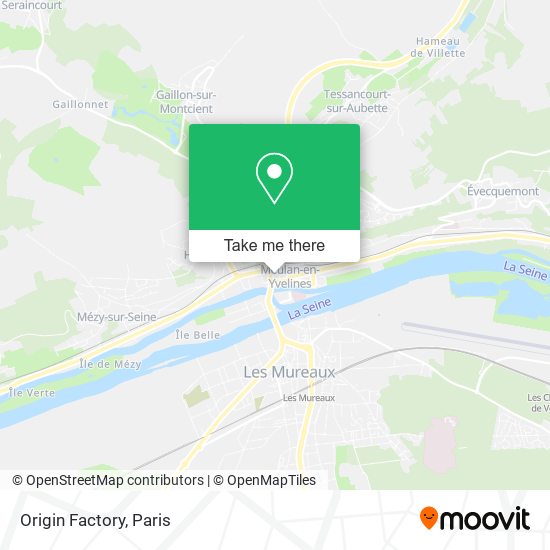 Origin Factory map