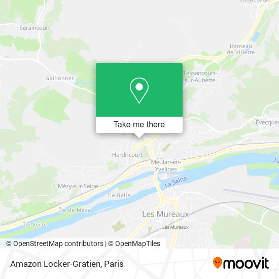 Amazon Locker-Gratien map