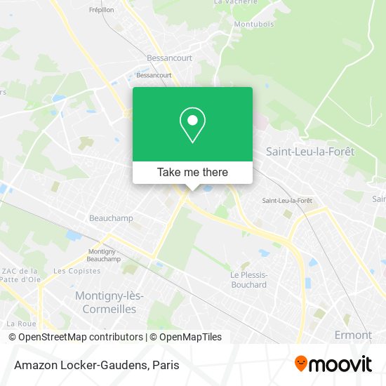 Amazon Locker-Gaudens map