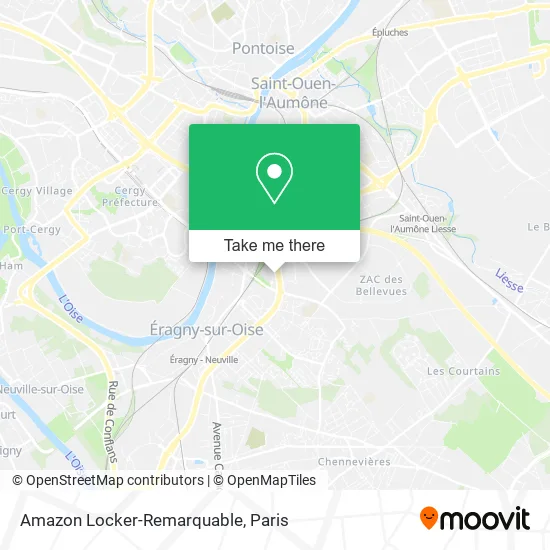 Amazon Locker-Remarquable map