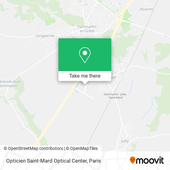 Opticien Saint-Mard Optical Center map