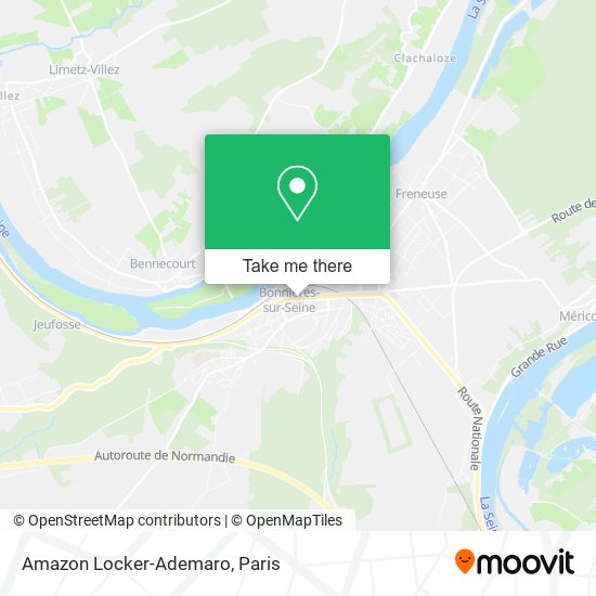Mapa Amazon Locker-Ademaro