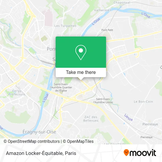 Amazon Locker-Équitable map