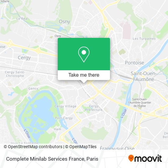 Complete Minilab Services France map