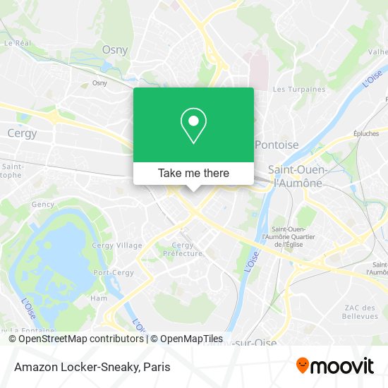 Amazon Locker-Sneaky map