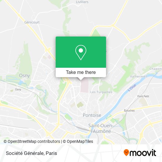 Société Générale map