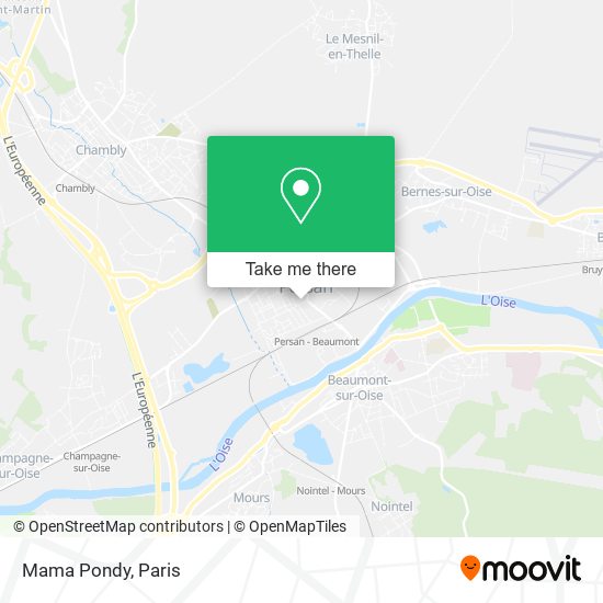 Mapa Mama Pondy