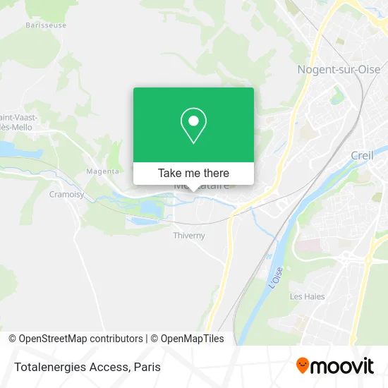 Totalenergies Access map