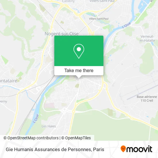 Gie Humanis Assurances de Personnes map